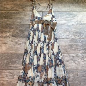 Anthropology Floral Dress.